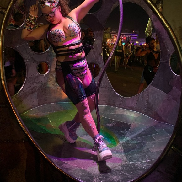 Demonia Reflective Stackers - Picture 10 of 12